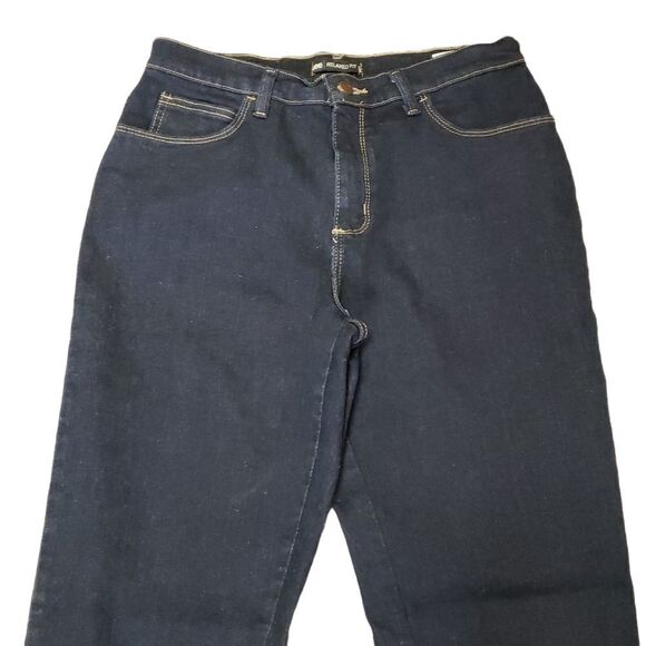 Lee Riders Dark Wash Jeans Sz 6 Medium - Picture 3 of 14